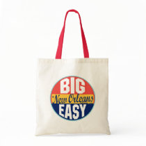 New Orleans Vintage Label Tote Bag