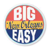 New Orleans Vintage Label Refrigerator Magnet