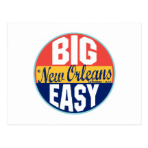 New Orleans Vintage Label Post Card
