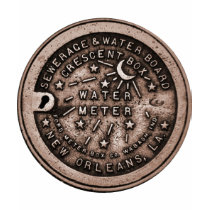 New Orleans Water Meter Cover t-shirts