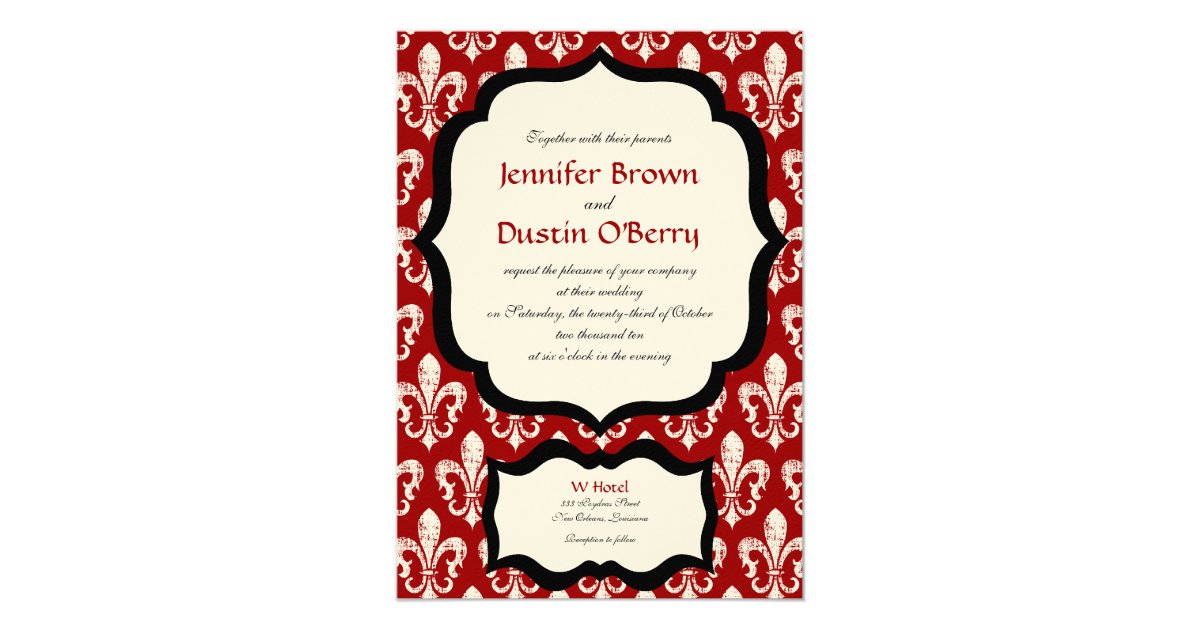 New Orleans Wedding Invitation New Orleans Wedding Invitation Zazzle New Orleans Wedding Invitation New Orleans Wedding Invitation Zazzle