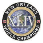 NEW ORLEANS - World Champions 2009 stickers