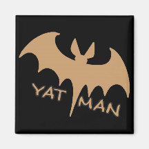 New Orleans Yat Man Refrigerator Magnets