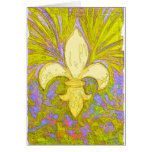 New OrleansWild Fleur de Leis Greeting Cards