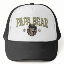 New Papa Bear Father's Day Gear Trucker Hat