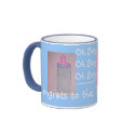 New parents Boy cup!. mugs by KatAnnette New parents Boy cup!. mugs