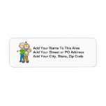 New Parents New Baby T-shirts and Gifts Return Address Labels