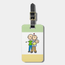 New Parents New Baby T-shirts and Gifts Luggage Tag