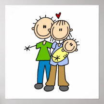 New Parents New Baby T-shirts and Gifts Posters