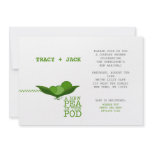 New Pea: Baby Shower Invitation
