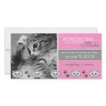 New Pet Birth Announcement photo cards by noteworthy New Pet Birth Announcement photo cards