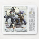 New  Politics Polarize by Yes Politics Suck mousepads