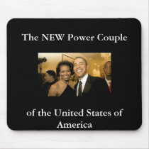 NEW Power Couple of the United States Mouse Pads