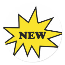 New Product Icon stickers