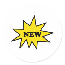 New Product Icon stickers