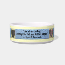 New Puppy Pet Bowl! Add Your Girl Dogs Name!