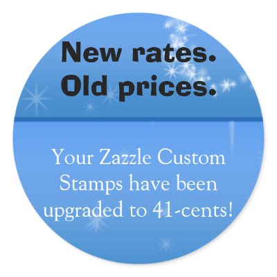 New rate, Old price sticker by ravig