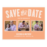 NEW RETRO | SAVE THE DATE ANNOUNCEMENT POSTCARDS