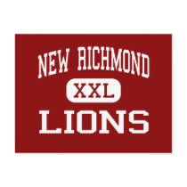 New Richmond - Lions - High - New Richmond Ohio postcards