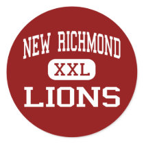 New Richmond - Lions - High - New Richmond Ohio stickers by customteamsportswear New Richmond - Lions - High - New Richmond Ohio stickers