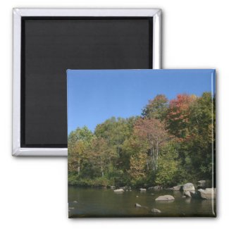 New River 2 Inch Square Magnet