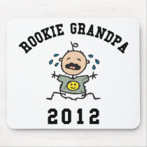 New Rookie Grandpa 2012 Mouse Pad