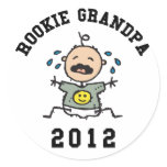 New Rookie Grandpa 2012 stickers