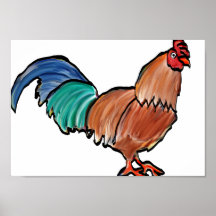 New Rooster Poster