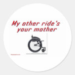 new round stickers