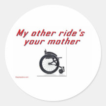 new round stickers