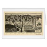 New Salem, IL Panoramic Map - 1837 cards