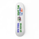 New School Debate Team Family portrait Skateboard Deck