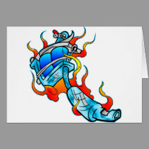 New School Style Tattoo Machine cards