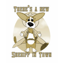 New Sheriff in Town Ladies TShirt