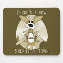 New Sheriff in Town mousepads by MenagerieMayhem New Sheriff in Town mousepads