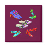 New Shoes Fridge Magnet