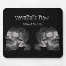 new skull2 mousepads