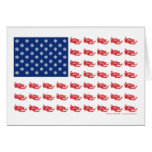 NEW-SLED-Flag-of-Sleds Greeting Cards