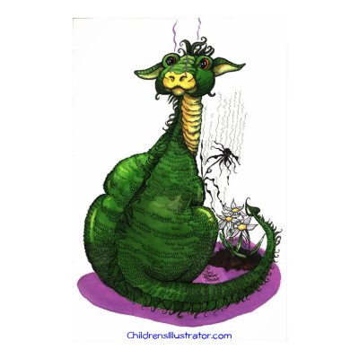 NEW SPARKIE THE DRAGON POSTER