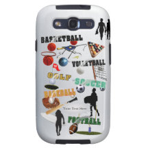 New Sports Collage Samsung Galaxy S3 Vibe Case Samsung Galaxy SIII Cover
