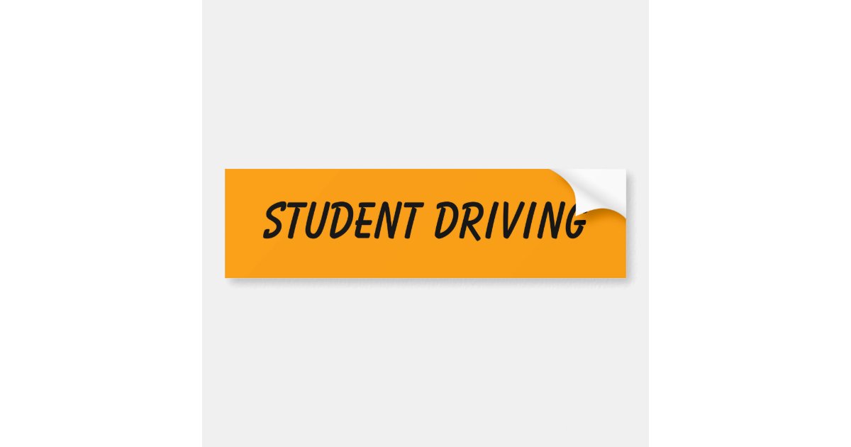 new-student-driver-bumper-sticker-zazzle