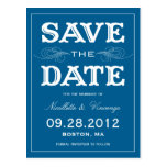 NEW VINTAGE | SAVE THE DATE ANNOUNCEMENT POST CARDS