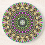 New Vision No 5 Kaleidoscope Beverage Coaster