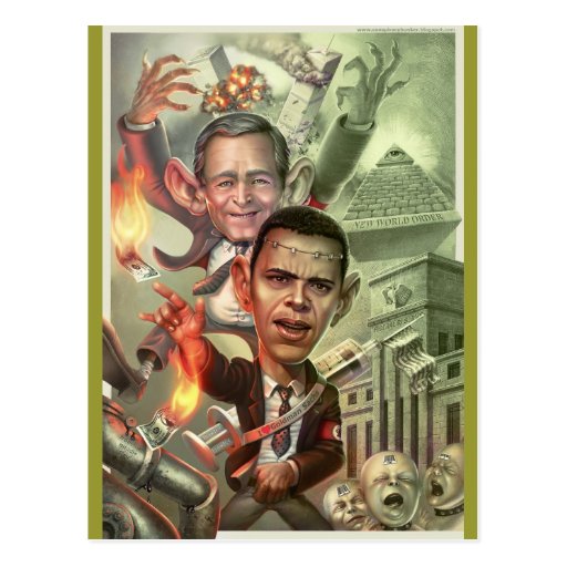 New World Order Post Card