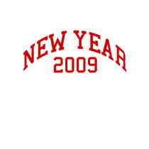 NEW YEAR 2009 - t-shirt by twilight_cat NEW YEAR 2009 - t-shirt