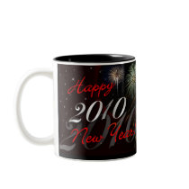 New Year 2010 Custom Photo Mug