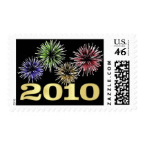New Year 2010 - Holiday Postage Stamps