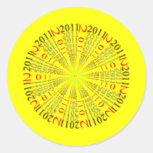 New Year 2011 Sticker