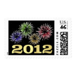 New Year 2012 - Holiday Postage Stamps
