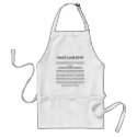 New Year "Auld Lang Syne" Apron
